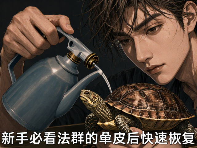 新手必看,喷壶正确用法,助龟蜕皮后快速恢复