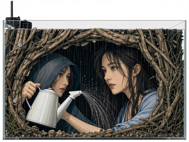 饲养缸配树皮洞穴,喷壶,打造高保湿雨林生态,新手避坑指南
