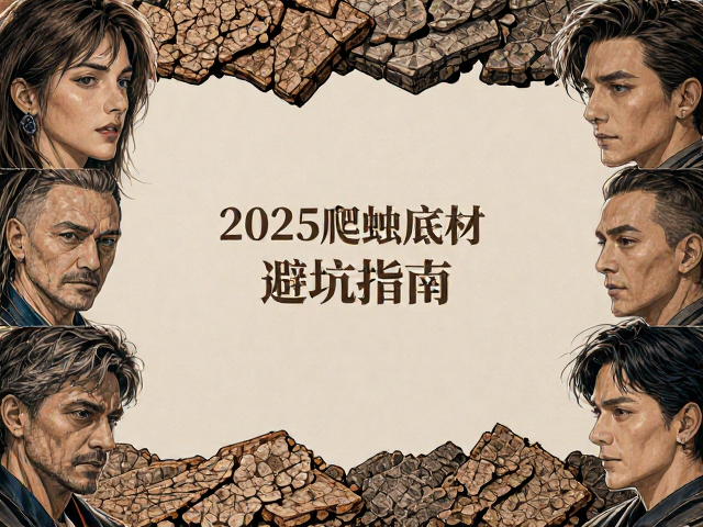 饲养缸选树皮板还是纸底?2025爬虫底材避坑指南
