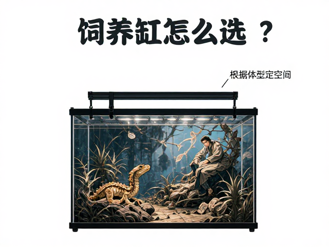 饲养缸怎么选？根据体型定空间，湿度自动加湿器全攻略