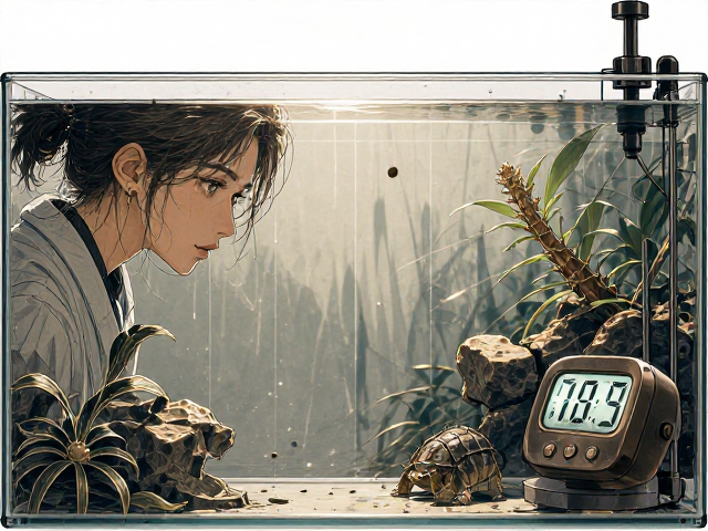饲养缸选多大？长度大于体高，湿度计，打造完美爬宠家园