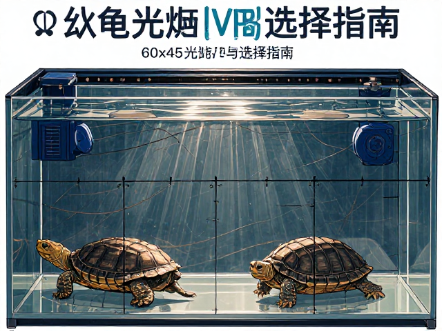 60x45饲养缸配多大UVB?幼体龟箱光源波长与选择指南