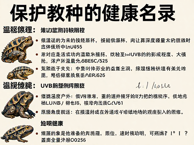 保护物种名录,温湿度计监测与缺乏UVB照射对爬宠健康的影响