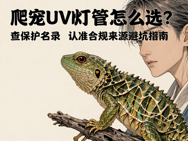 爬宠UVB灯管怎么选?查保护名录,认准合规来源避坑指南