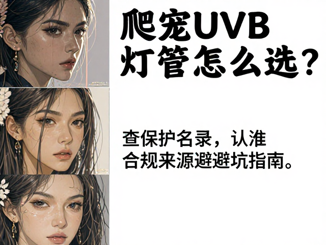 爬宠UVB灯管怎么选?查保护名录,认准合规来源避坑指南