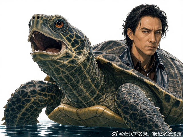 乌龟呼吸异常张嘴?查保护名录,换水保水源清洁