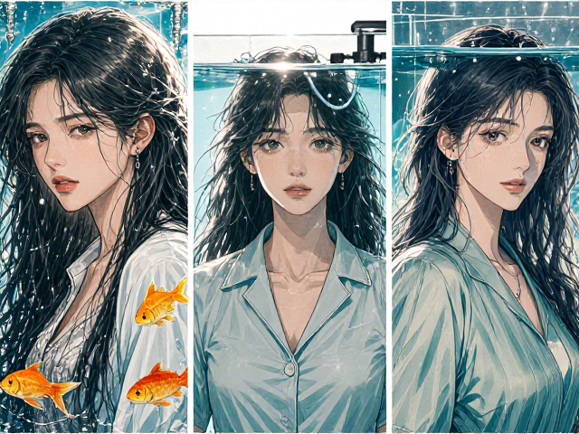 鱼缸换水周期与噪音控制，三步建立信任，打造静谧水族生态