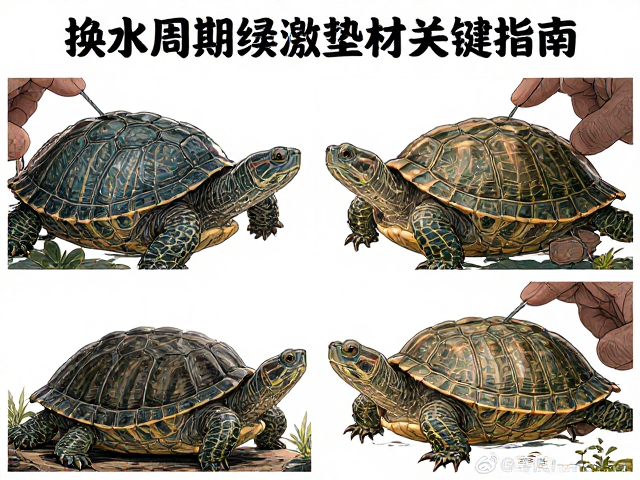 乌龟换水周期与防潮垫材选择，应激管理关键指南