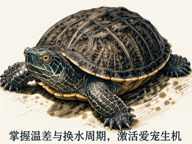 乌龟装死不换水？掌握温差与换水周期，激活爱宠生机