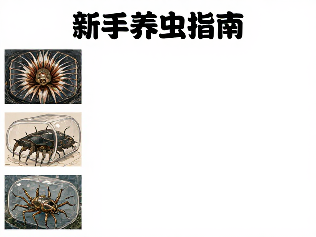 新手养虫指南，品种推荐、饲养箱规格与喂养技巧