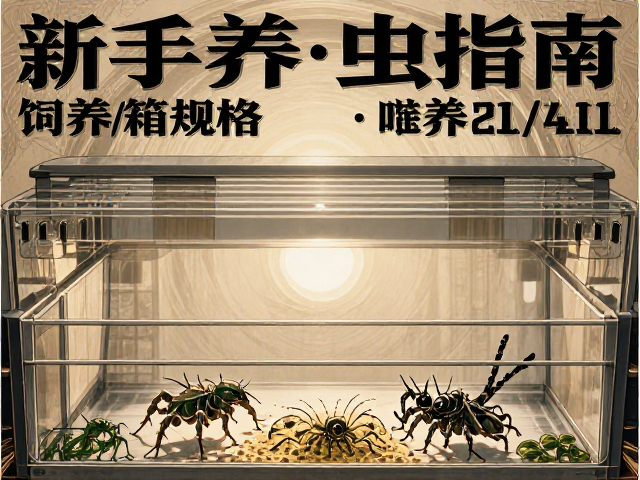 新手养虫指南,品种推荐、饲养箱规格与喂养技巧