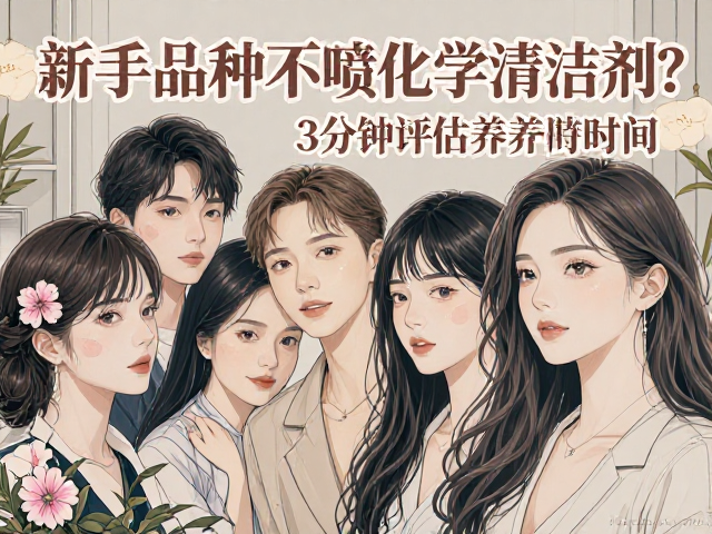 新手养花避坑，哪些品种不喷化学清洁剂？3分钟评估养护时间