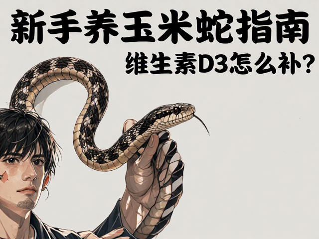 新手养玉米蛇指南,维生素D3怎么补?光照与饮食全解析