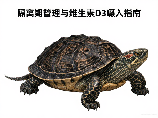 新手养龟必看，隔离期管理与维生素D3摄入指南，助你轻松养出健康龟
