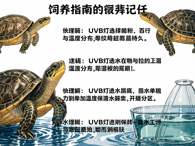 乌龟饲养指南，换水周期、UVB灯选择与温湿度分区控制全解析