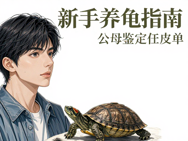 新手养龟指南，公母鉴定技巧，慎用化学清洁剂保健康