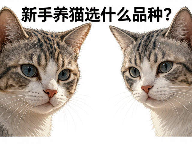 新手养猫选什么品种?应对频繁打扰与进食反应全攻略