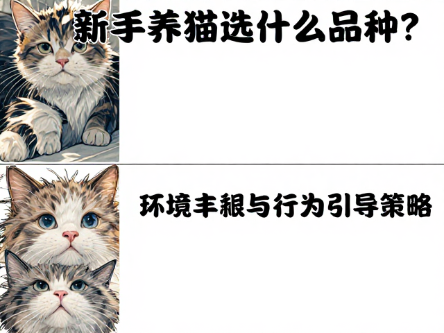 新手养猫选什么品种?应对频繁打扰与进食反应全攻略