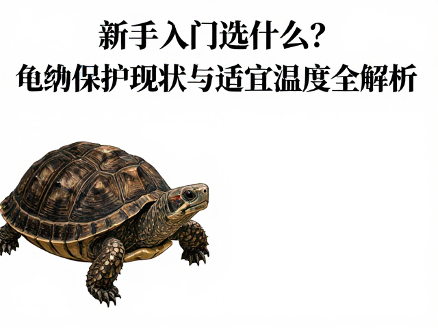 新手入门选什么?龟类保护现状与适宜温度全解析
