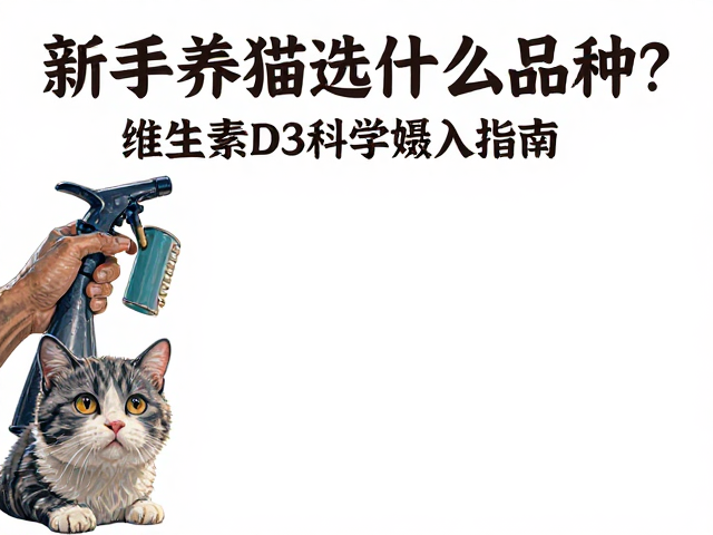 新手养猫选什么品种？喷壶清洁技巧与维生素D3科学摄入指南