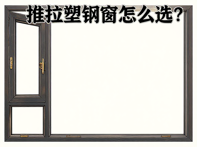 推拉塑钢窗怎么选？平衡中悬设计通风量大，隔热隔音好