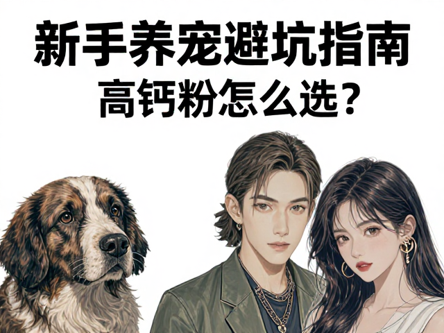 新手养宠避坑指南，高钙粉怎么选？适配品种与补钙误区全解析