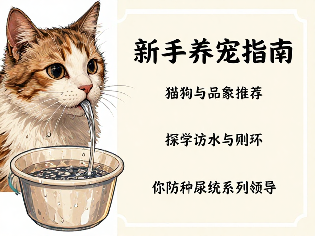 新手养宠指南，猫狗适配品种推荐，科学饮水与探索行为引导
