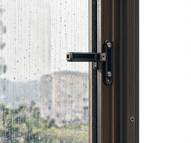 推拉塑钢窗锁闭点设计,防雨效果好,雨天也能放心通风