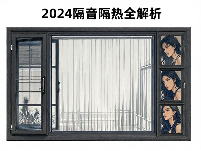 推拉塑钢窗与外床下悬旋转窗怎么选?2024隔音隔热全解析