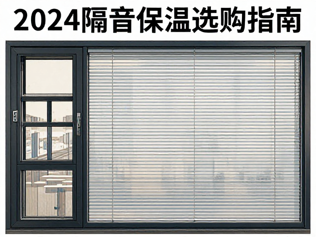 推拉塑钢窗与断桥铝哪个好?搭配水平百叶,2024隔音保温选购指南