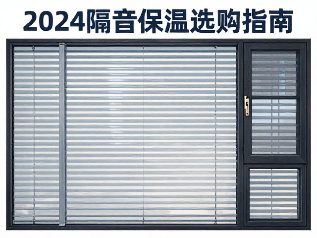 推拉塑钢窗与断桥铝哪个好？搭配水平百叶，2024隔音保温选购指南