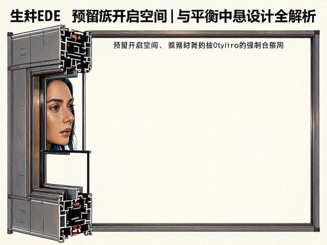 推拉塑钢窗怎么选?预留开启空间与平衡中悬设计全解析