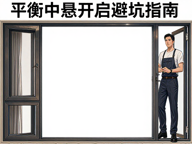 推拉塑钢窗怎么选?平衡中悬开启避坑指南
