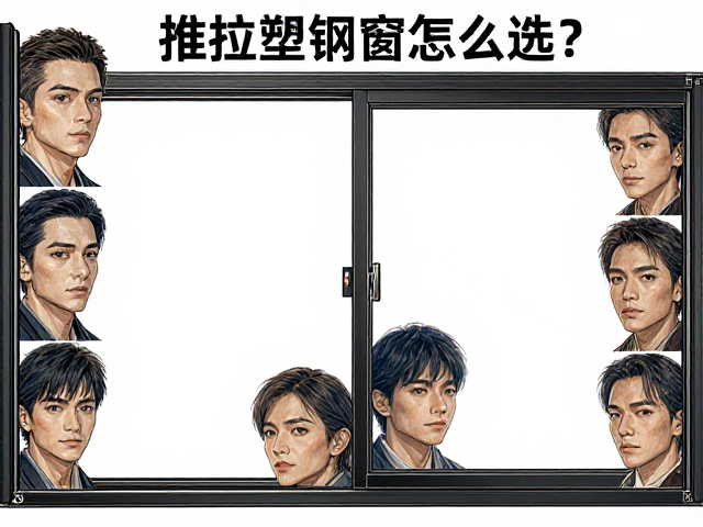 推拉塑钢窗怎么选?中心轴旋转外床上悬结构详解与选购指南
