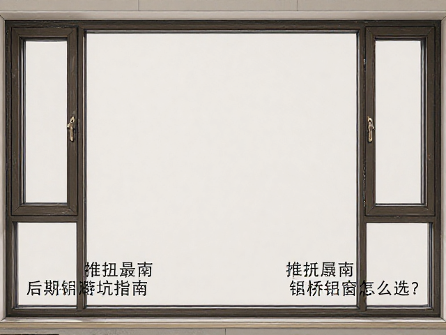 推拉塑钢窗与断桥铝上悬窗怎么选？2024最新对比与避坑指南