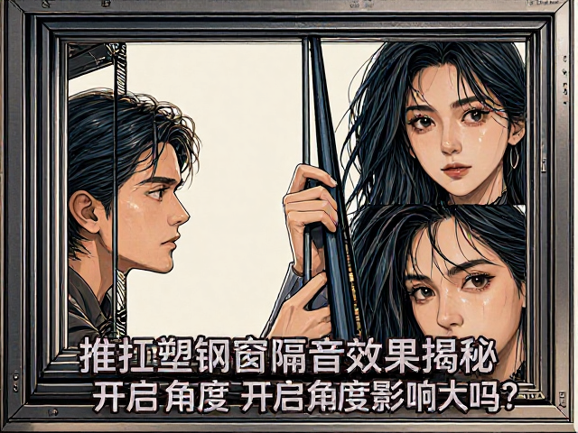 推拉塑钢窗隔音效果揭秘,开启角度影响大吗?