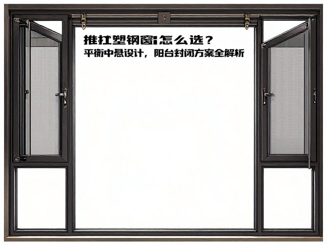 推拉塑钢窗怎么选?平衡中悬设计,阳台封闭方案全解析