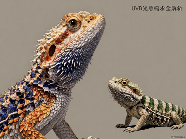 原色鬃狮蜥与东部鬃狮蜥的UVB光照需求全解析