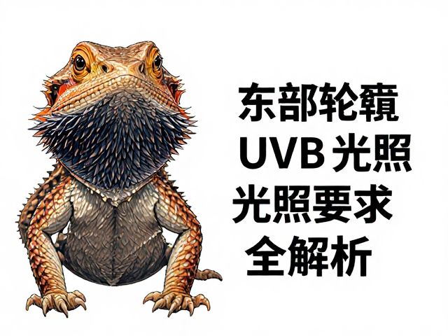 原色鬃狮蜥与东部鬃狮蜥的UVB光照需求全解析