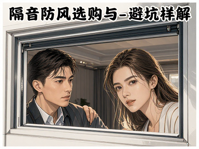 推拉塑钢窗内床上悬滑撑安装指南,隔音防风选购与避坑详解