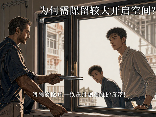 塑钢窗外开设计解析，为何需预留较大开启空间？