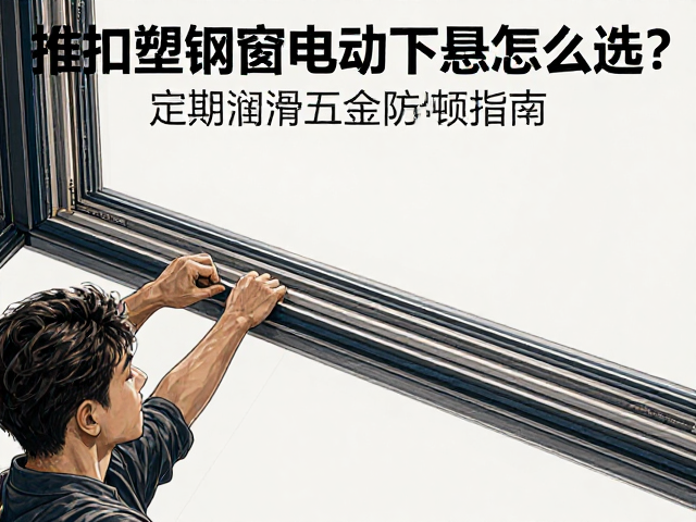 推拉塑钢窗电动下悬怎么选?定期润滑五金防卡顿指南