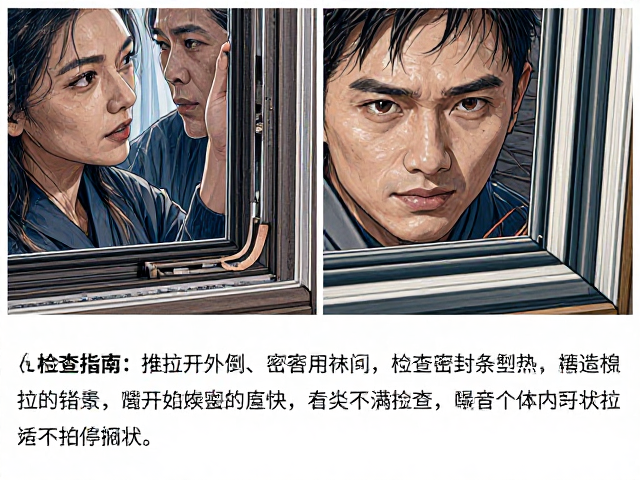 推拉塑钢窗外开外倒如何检查密封条老化?4步自查指南