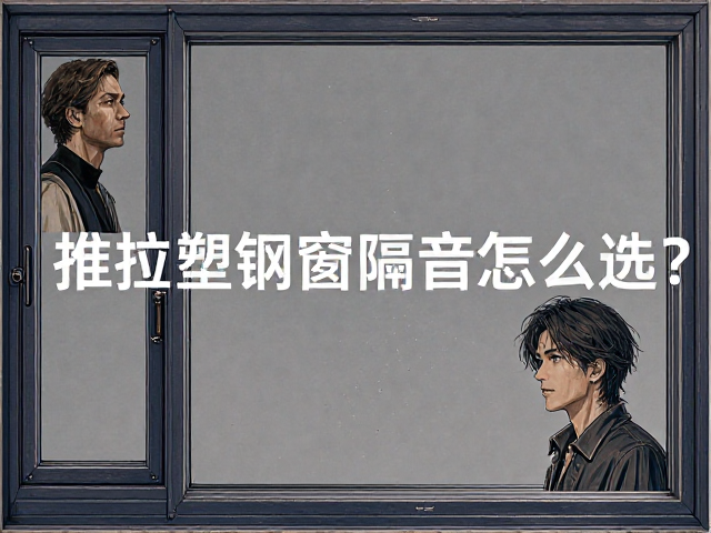 推拉塑钢窗隔音怎么选？注重隔音建议选平开或内倒，窗扇沿轨道滑动更稳
