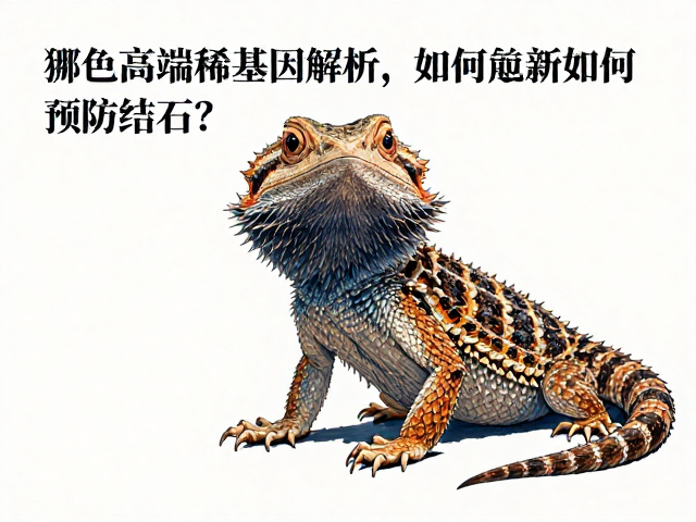 原色鬃狮蜥高端稀有基因解析,如何预防结石?