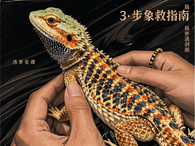 原色鬃狮蜥尖头窄颈？警惕皮肤感染前兆，3步急救指南