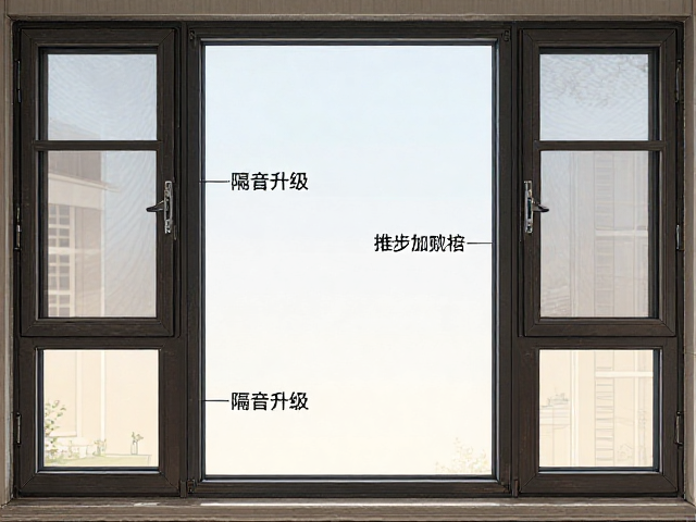 家用塑钢窗隔音升级，兼顾高采光率，打造静谧明亮家居空间