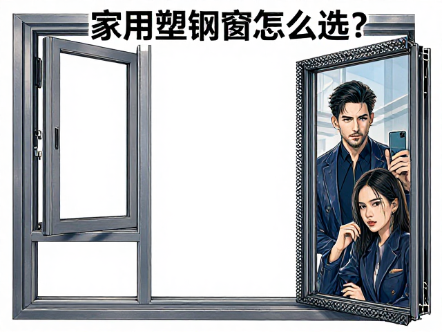 家用塑钢窗怎么选？防坠落设计，大开启面积，安全通风全都要