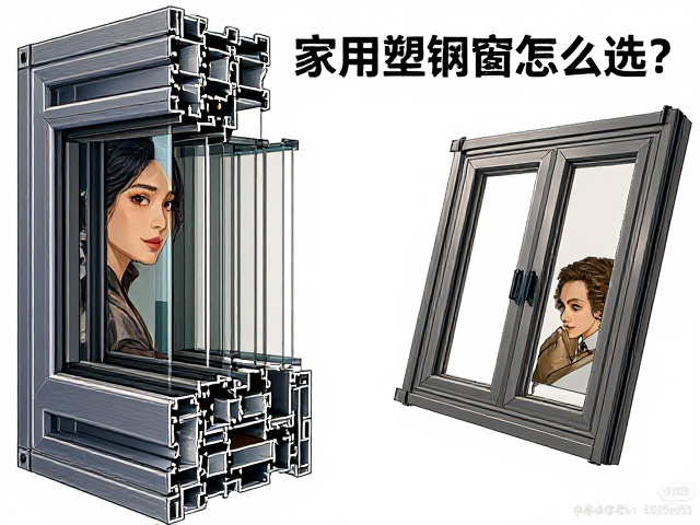 家用塑钢窗怎么选?小面积开启,防紫外线保护书籍,打造舒适书房