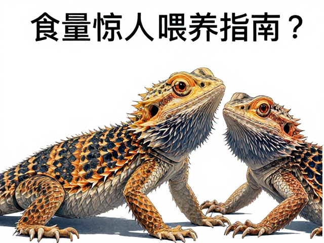 原色鬃狮蜥幼体成体食谱差异大？食量惊人喂养指南